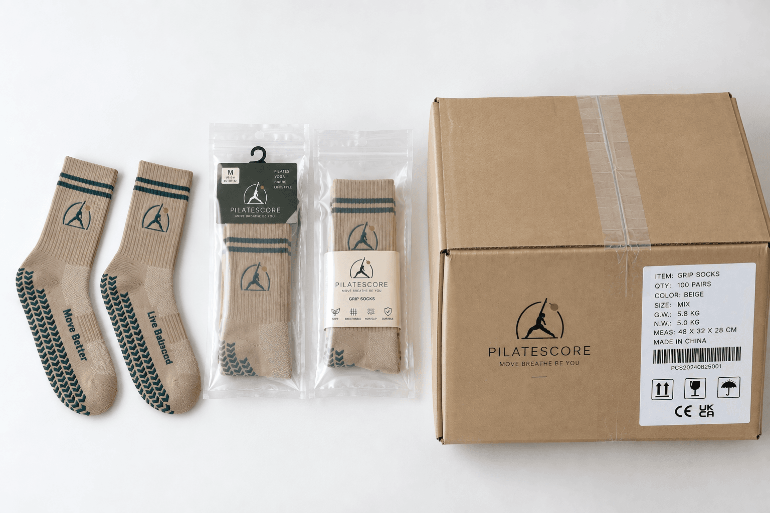 Grip sock quantity and cost planning