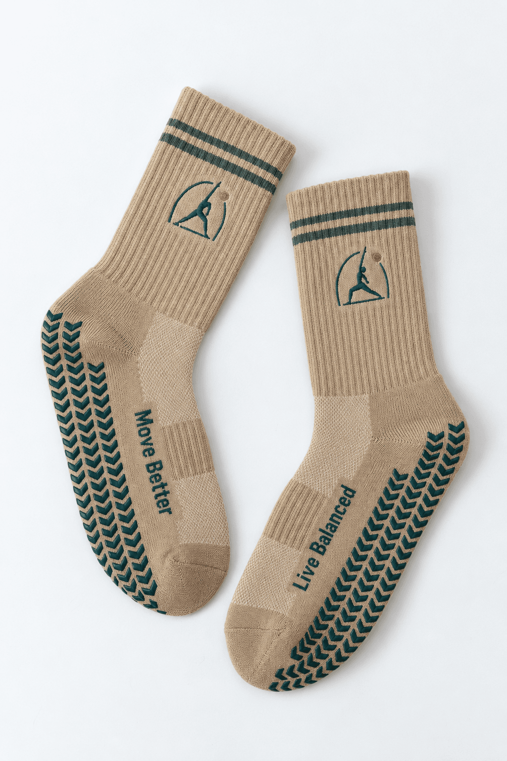 Pilates grip sock retail packaging options