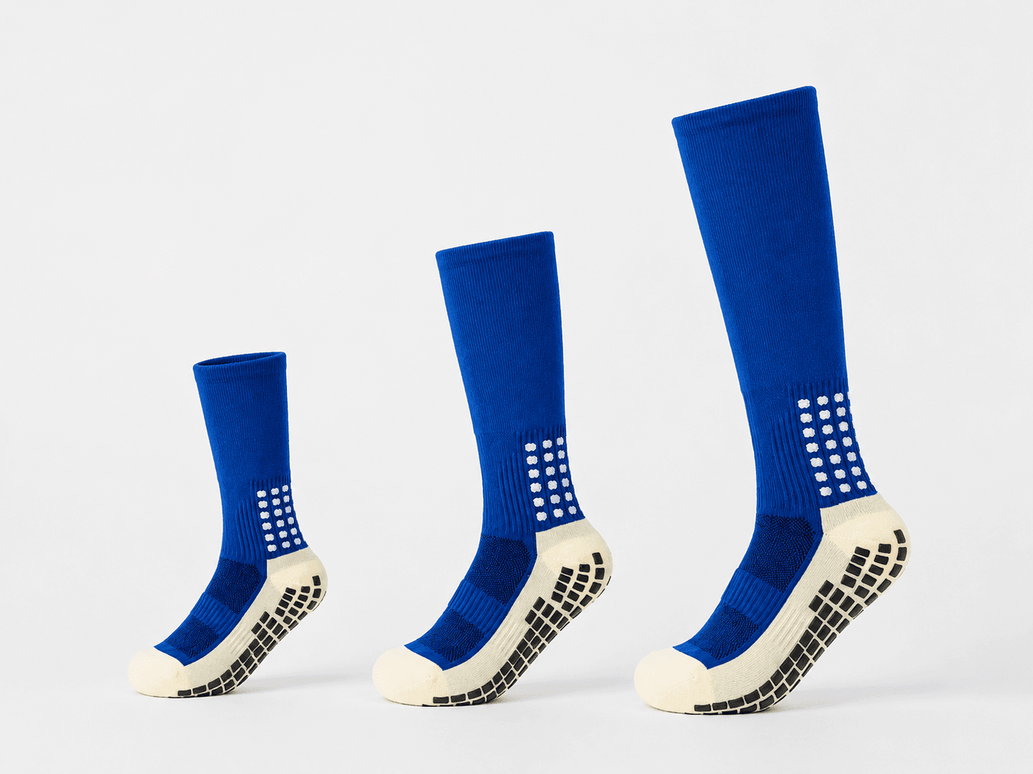 Kids, youth and adult football sock size comparison