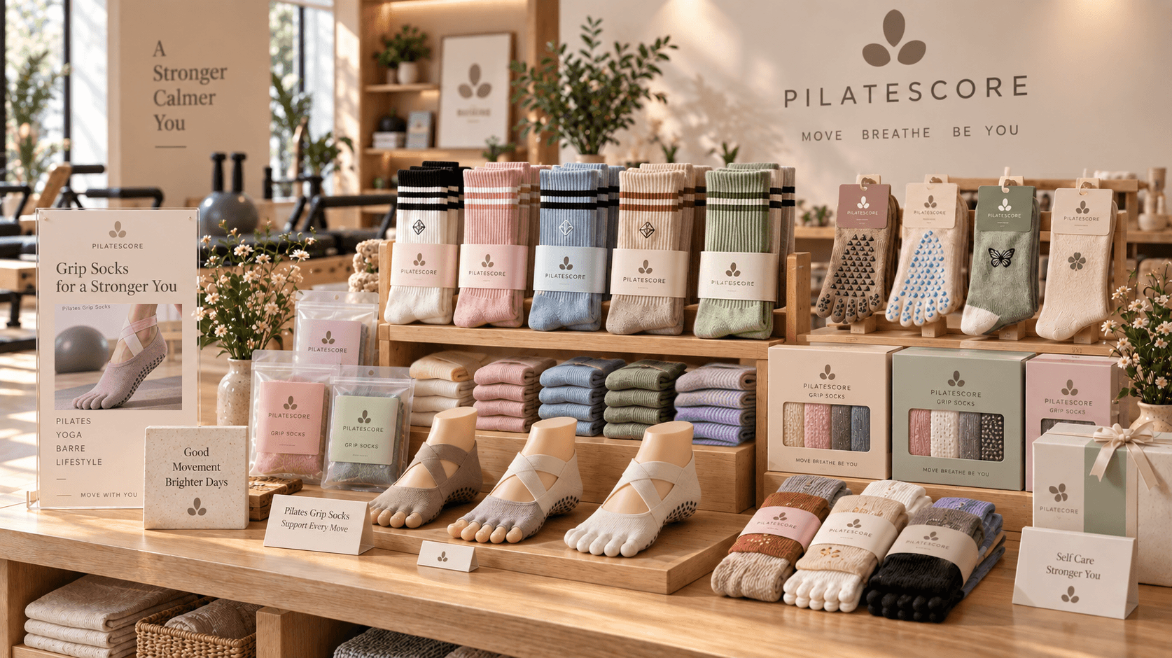 Pilates Studio Grip Socks Retail Margin: Pricing, Cost & Reorder Planning